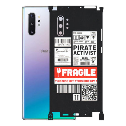 Samsung M/F/Note/Flip and C Phone Skins (All Models) - Handle With Care - Matte Finish (M-99) Samsung Galaxy Note 10 Plus