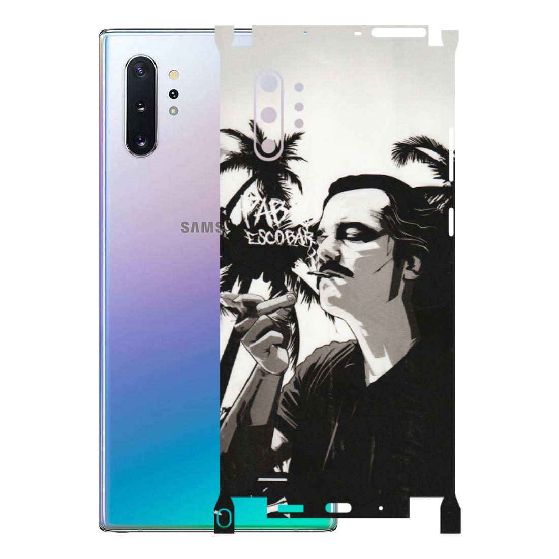 Samsung M/F/Note/Flip and C Phone Skins (All Models) - Pab Escobar - Transparent Finish (T-05) Samsung Galaxy Note 10 Plus