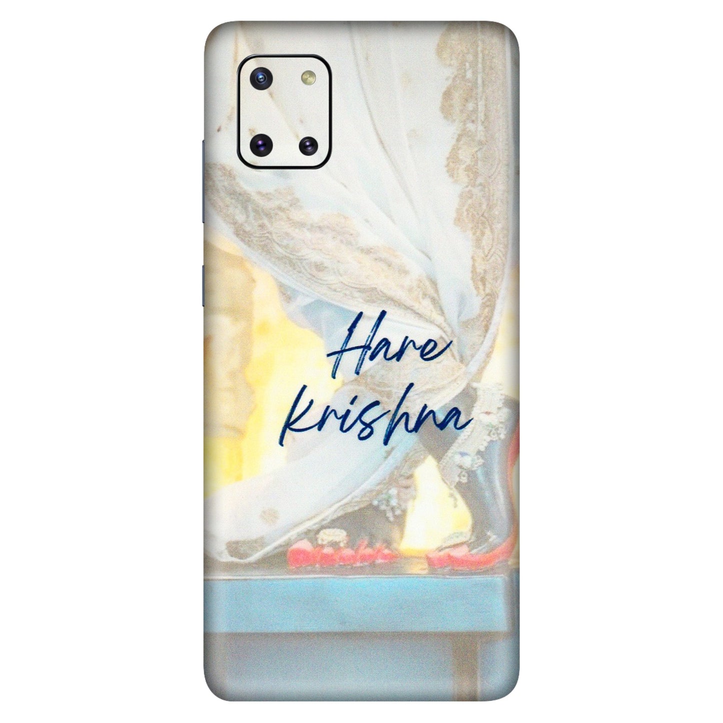 Samsung M/F/Note/Flip and C Phone Skins (All Models) - Hare Krishna - 3D Embossed Finish (L-03) Samsung Galaxy Note 10 Lite