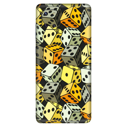 Samsung M/F/Note/Flip and C Phone Skins (All Models) - Dices Of Life - 3D Embossed Finish (L-04) Samsung Galaxy Note 10 Lite