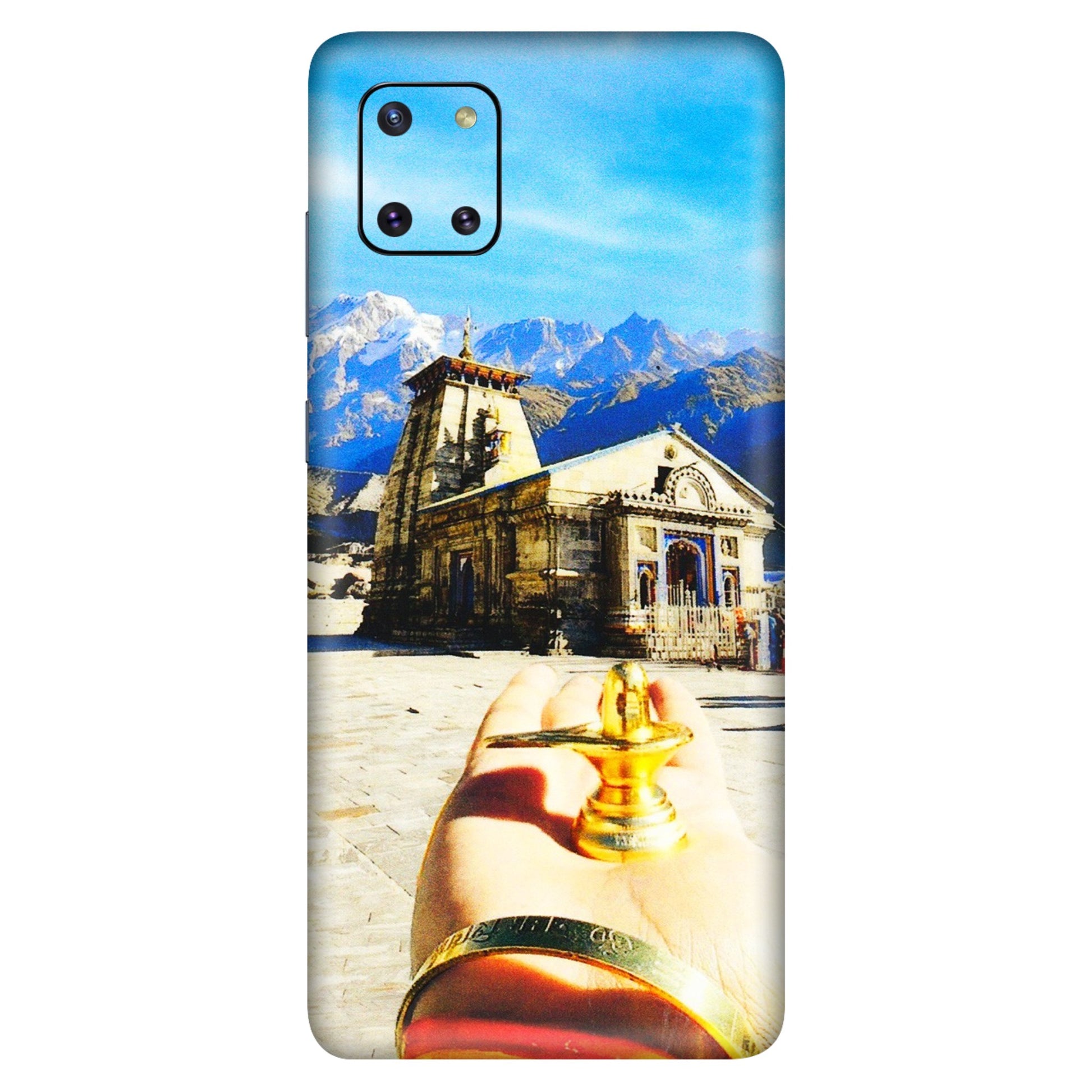 Samsung M/F/Note/Flip and C Phone Skins (All Models) - Beauty of Kedarnath - 3D Embossed Finish (L-108) Samsung Galaxy Note 10 Lite