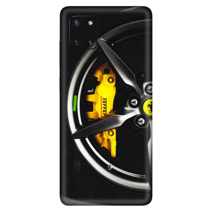 Samsung M/F/Note/Flip and C Phone Skins (All Models) - Ferrari Wheel Alloy - 3D Embossed Finish (L-173) Samsung Galaxy Note 10 Lite