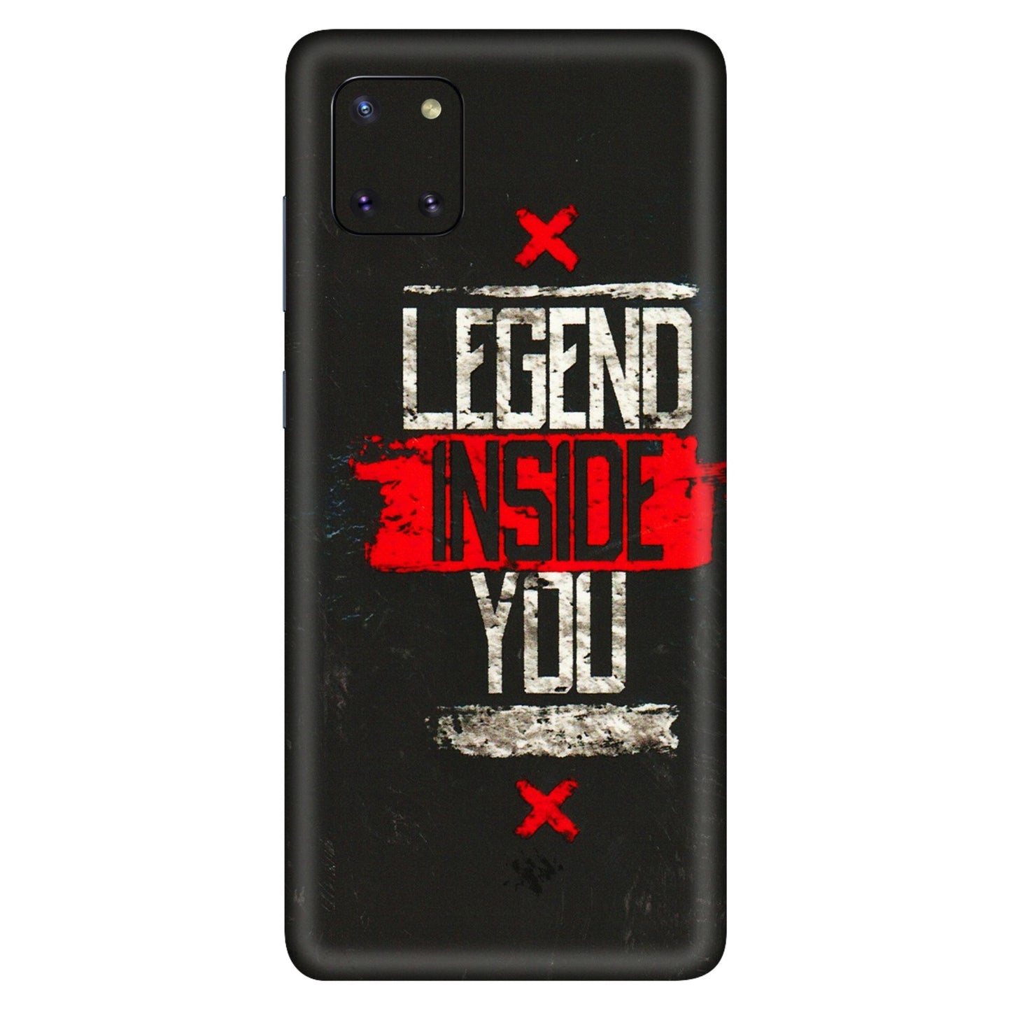 Samsung M/F/Note/Flip and C Phone Skins (All Models) - Legend Inside You - 3D Embossed Finish (L-186) Samsung Galaxy Note 10 Lite