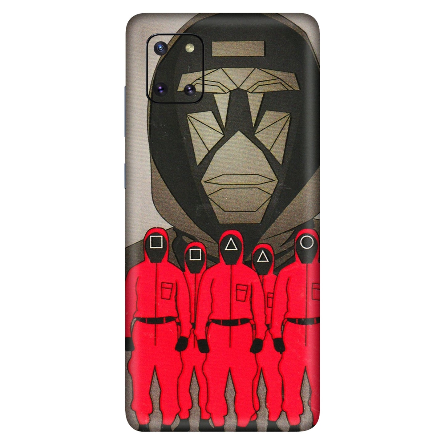 Samsung M/F/Note/Flip and C Phone Skins (All Models) - Squid Game Hero - 3D Embossed Finish (L-245) Samsung Galaxy Note 10 Lite
