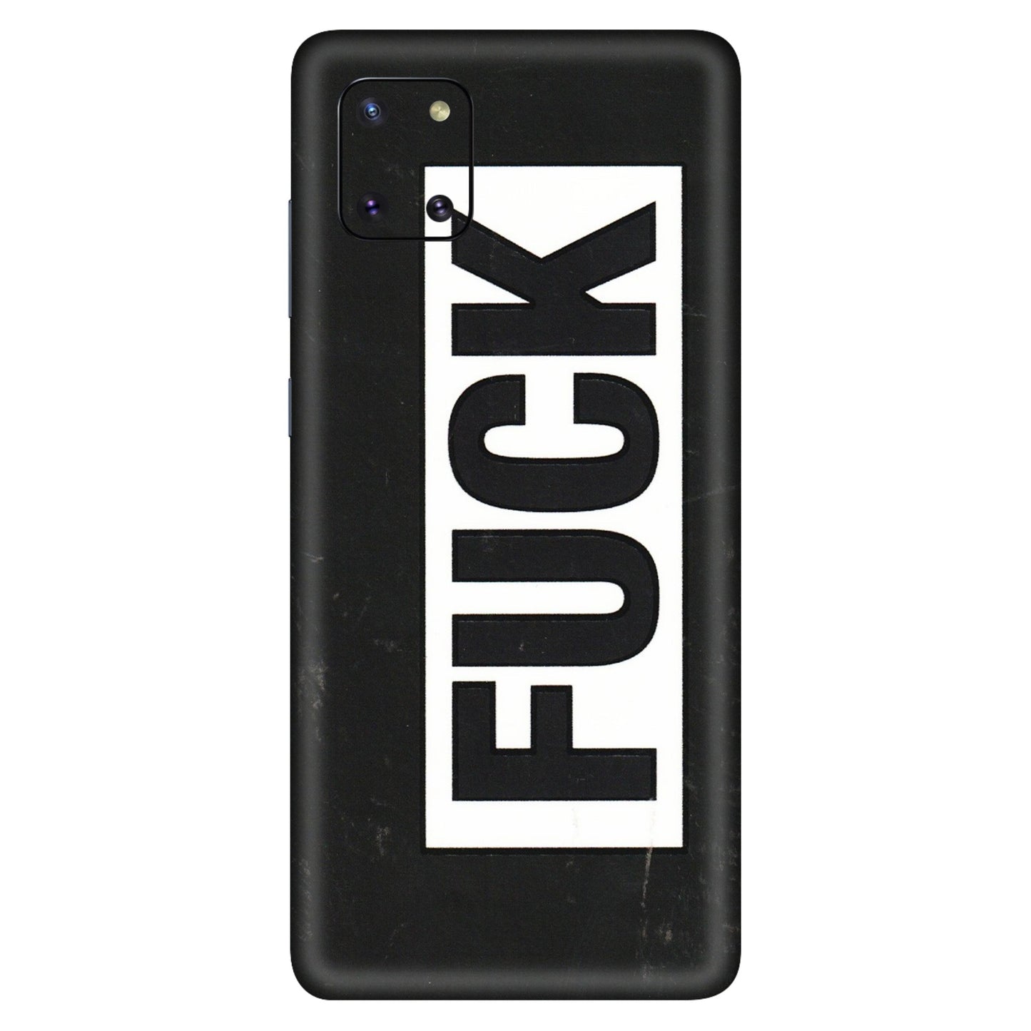 Samsung M/F/Note/Flip and C Phone Skins (All Models) - The F Word - 3D Embossed Finish (L-255) Samsung Galaxy Note 10 Lite