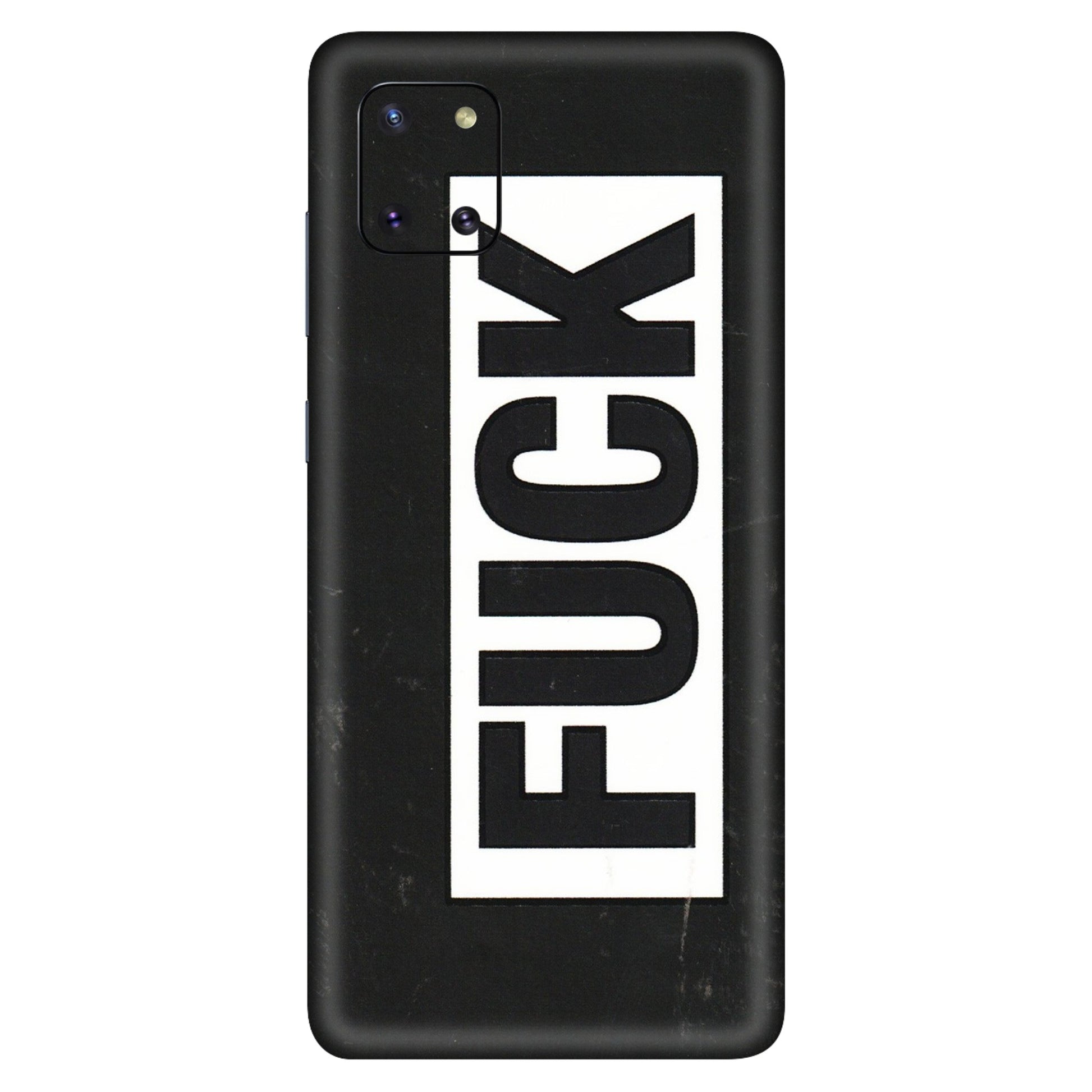 Samsung M/F/Note/Flip and C Phone Skins (All Models) - The F Word - 3D Embossed Finish (L-255) Samsung Galaxy Note 10 Lite