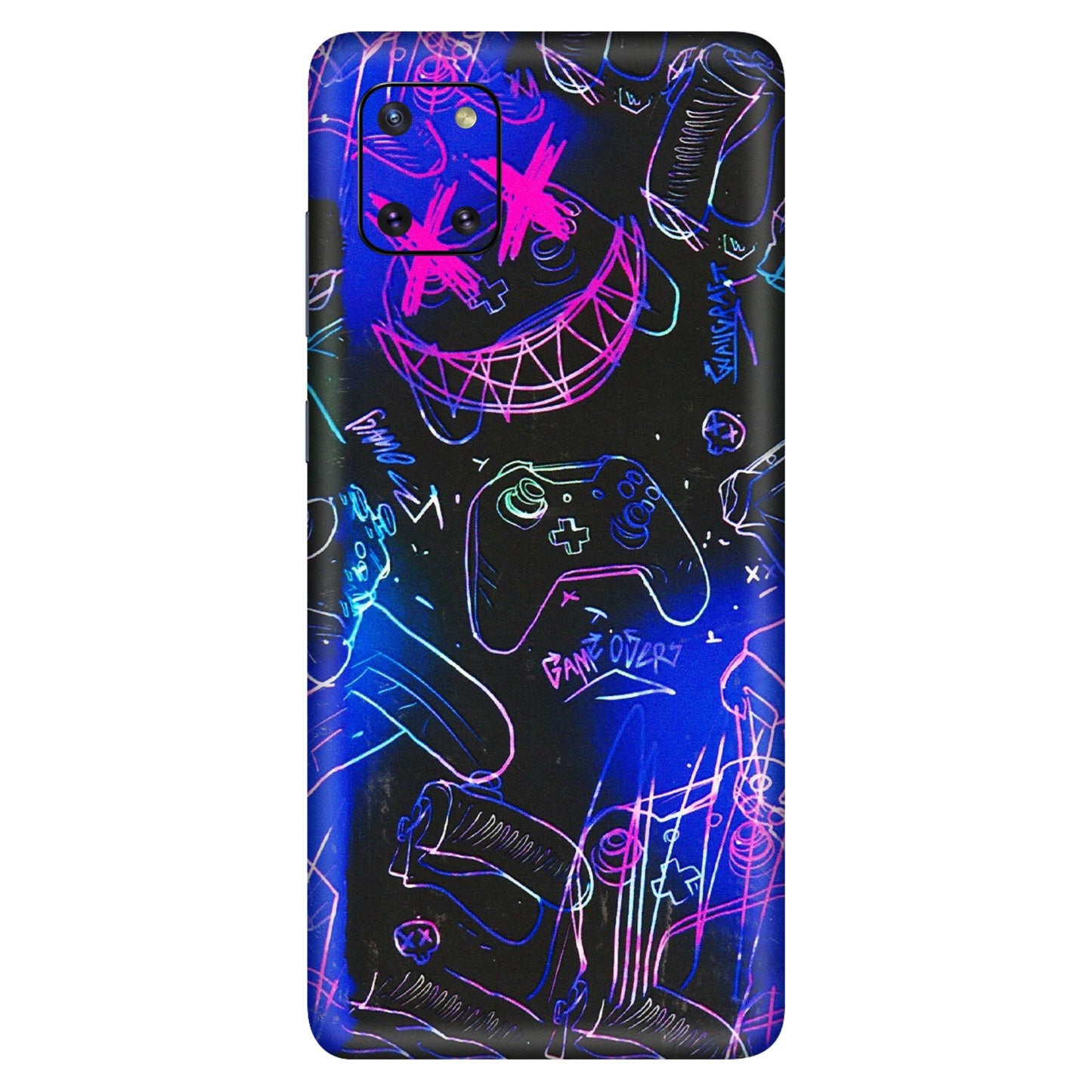 Samsung M/F/Note/Flip and C Phone Skins (All Models) - Gamers Paradise - 3D Embossed Finish (L-258) Samsung Galaxy Note 10 Lite