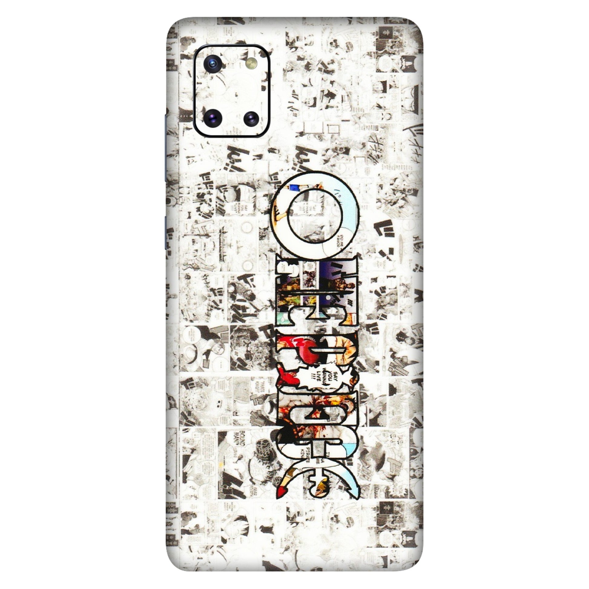 Samsung M/F/Note/Flip and C Phone Skins (All Models) - One Piece Manga - 3D Embossed Finish (L-26) Samsung Galaxy Note 10 Lite