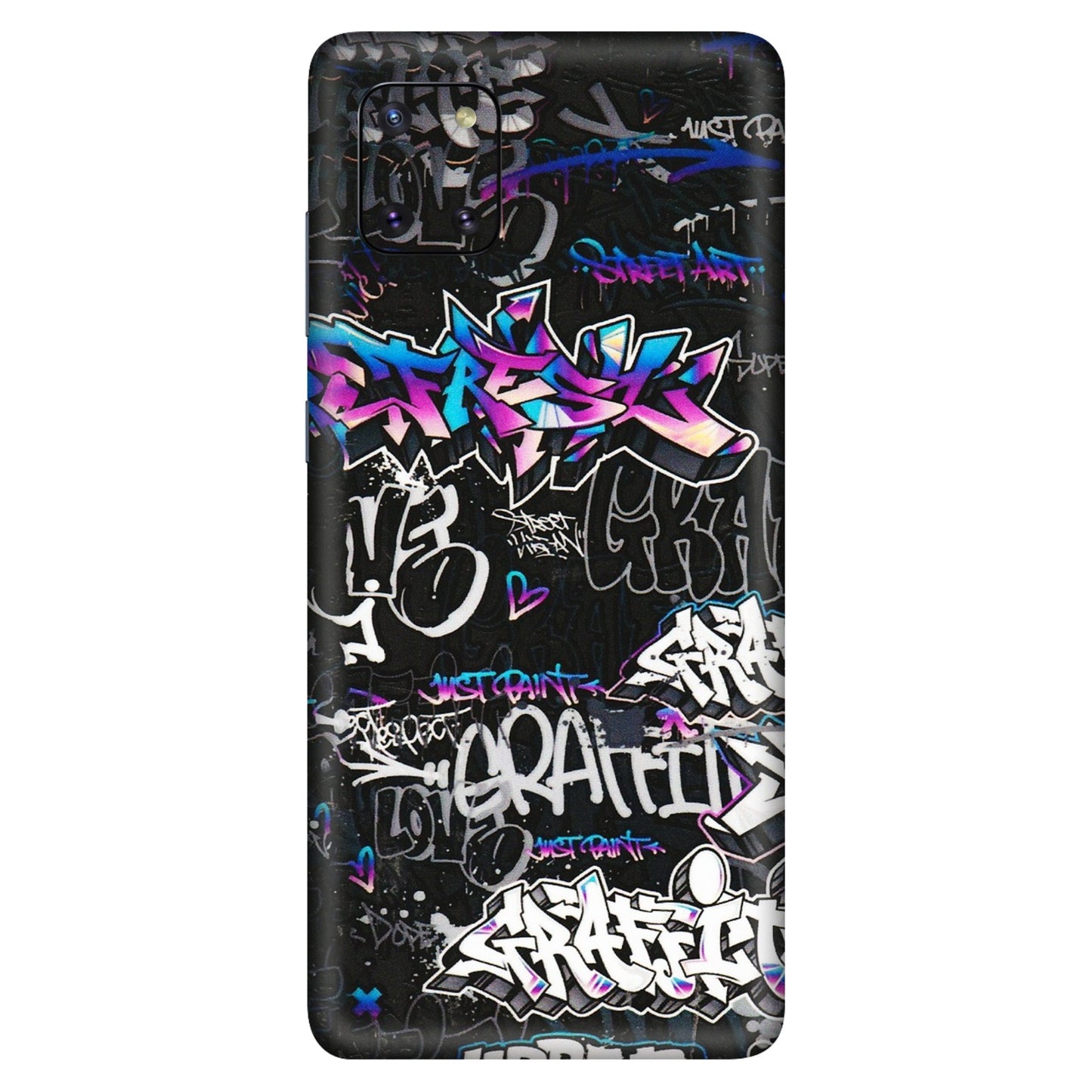 Samsung M/F/Note/Flip and C Phone Skins (All Models) - Graffiti Killer - 3D Embossed Finish (L-274) Samsung Galaxy Note 10 Lite