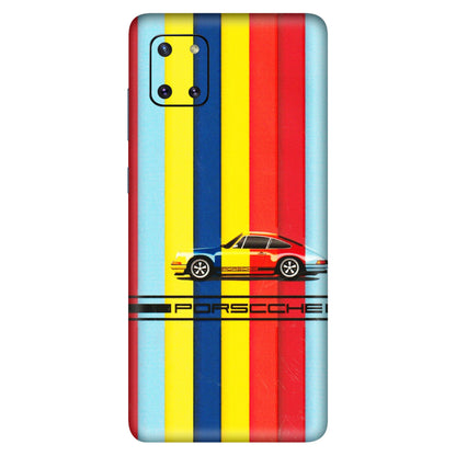 Samsung M/F/Note/Flip and C Phone Skins (All Models) - Multicolour Porche - 3D Embossed Finish (L-39) Samsung Galaxy Note 10 Lite