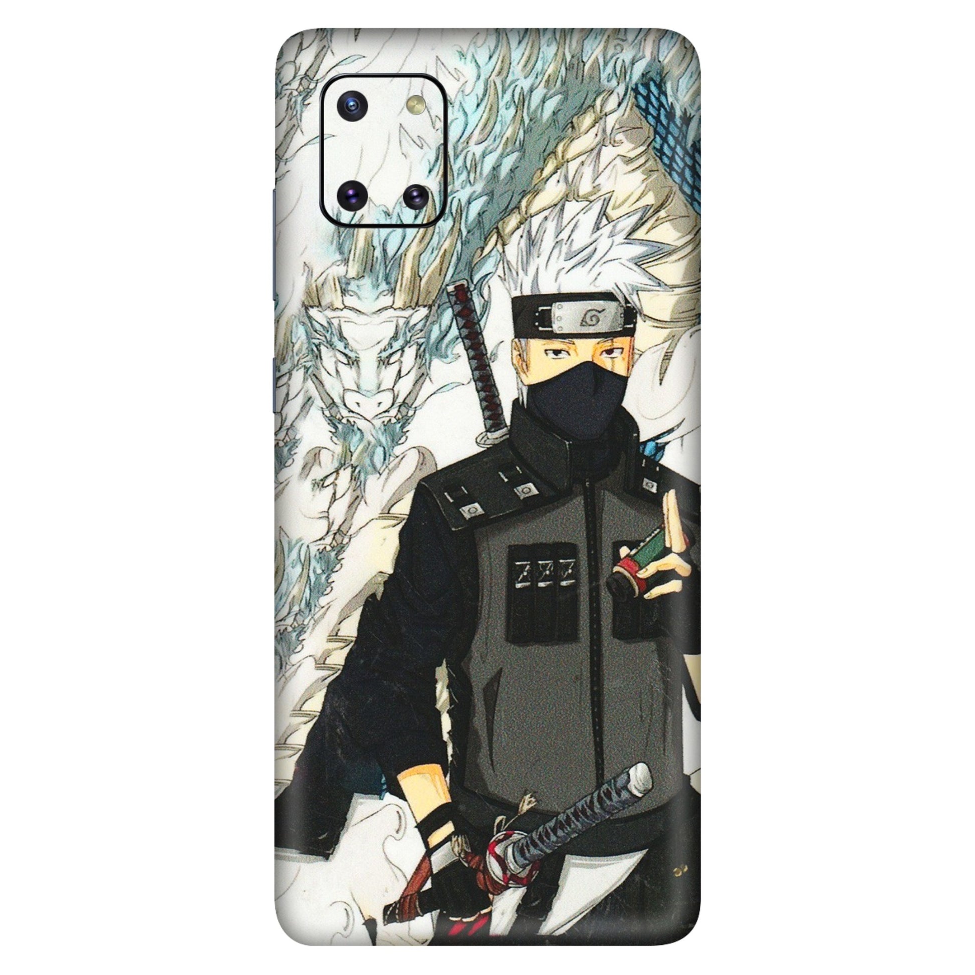 Samsung M/F/Note/Flip and C Phone Skins (All Models) - Kakashi Hatake Naruto Anime - 3D Embossed Finish (L-46) Samsung Galaxy Note 10 Lite