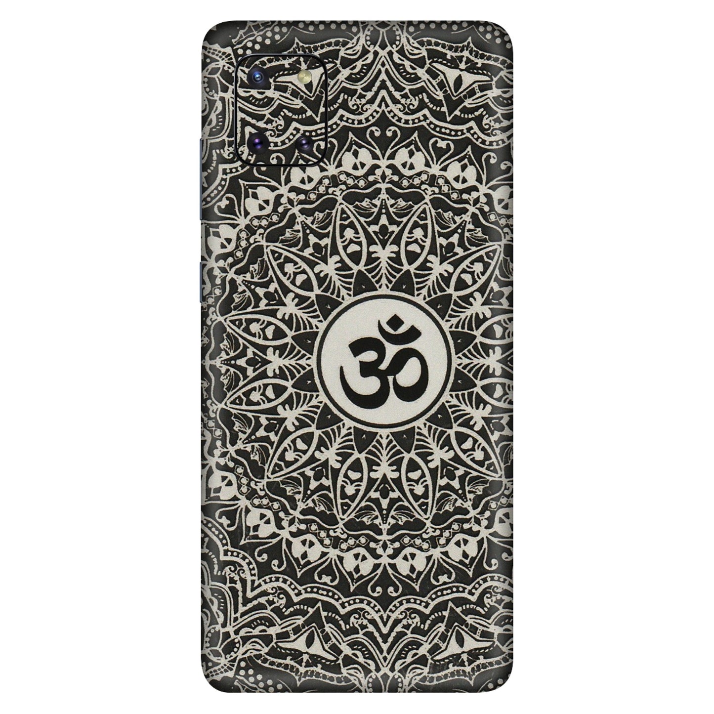 Samsung M/F/Note/Flip and C Phone Skins (All Models) - Aum Elegant Mandala - 3D Embossed Finish (L-62) Samsung Galaxy Note 10 Lite
