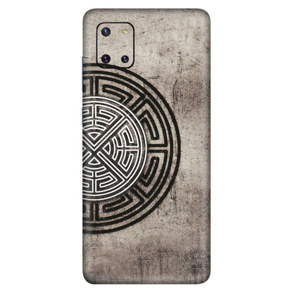 Samsung M/F/Note/Flip and C Phone Skins (All Models) - Mysterious Circular Design - 3D Embossed Finish (L-63) Samsung Galaxy Note 10 Lite