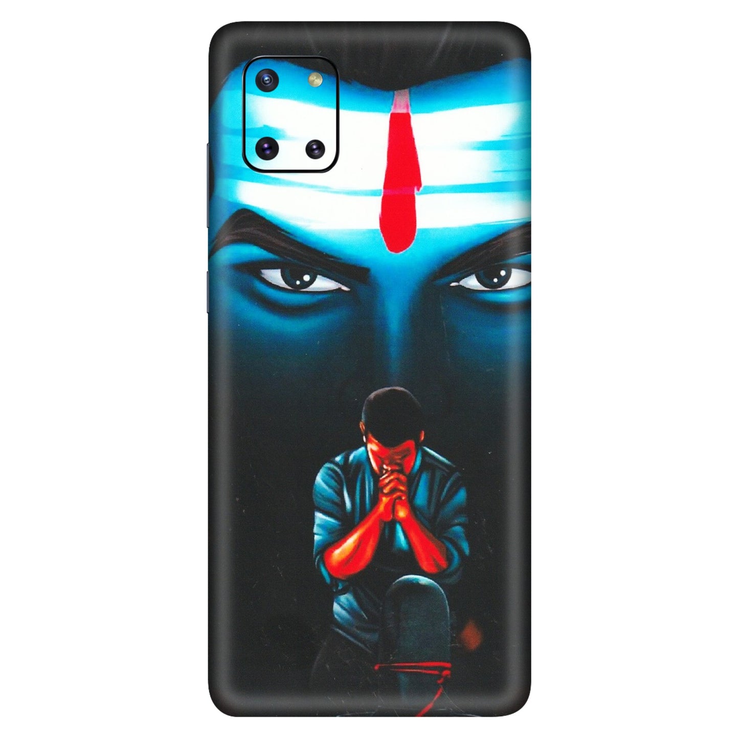 Samsung M/F/Note/Flip and C Phone Skins (All Models) - Mahakal Bhakt - Matte Finish (M-112) Samsung Galaxy Note 10 Lite