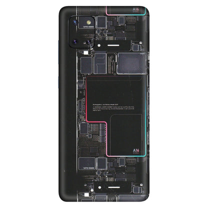 Samsung M/F/Note/Flip and C Phone Skins (All Models) - Motherboard Circuit Layout - Matte Finish (M-117) Samsung Galaxy Note 10 Lite