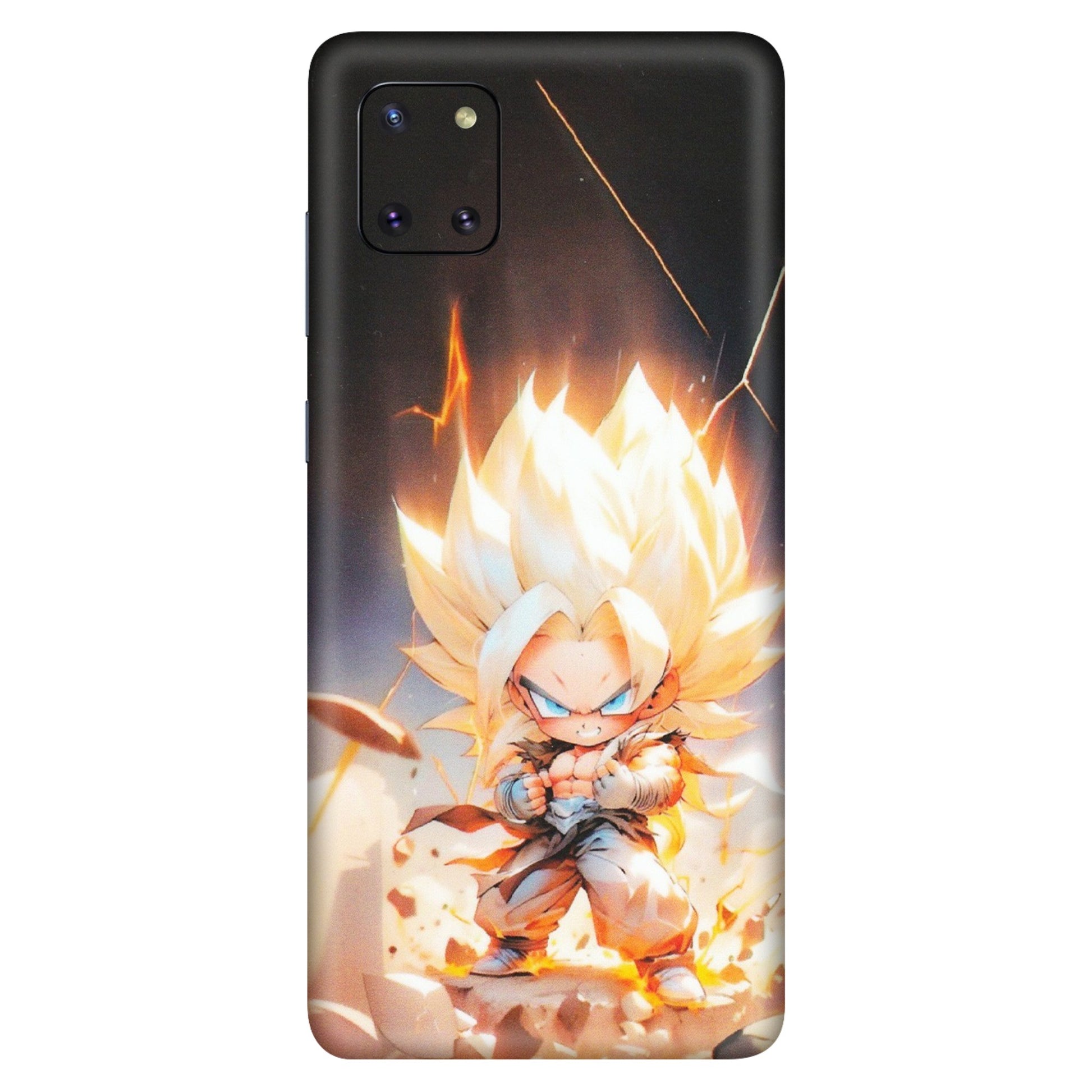 Samsung M/F/Note/Flip and C Phone Skins (All Models) - Goku Dragon Cute Anime - Matte Finish (M-131) Samsung Galaxy Note 10 Lite