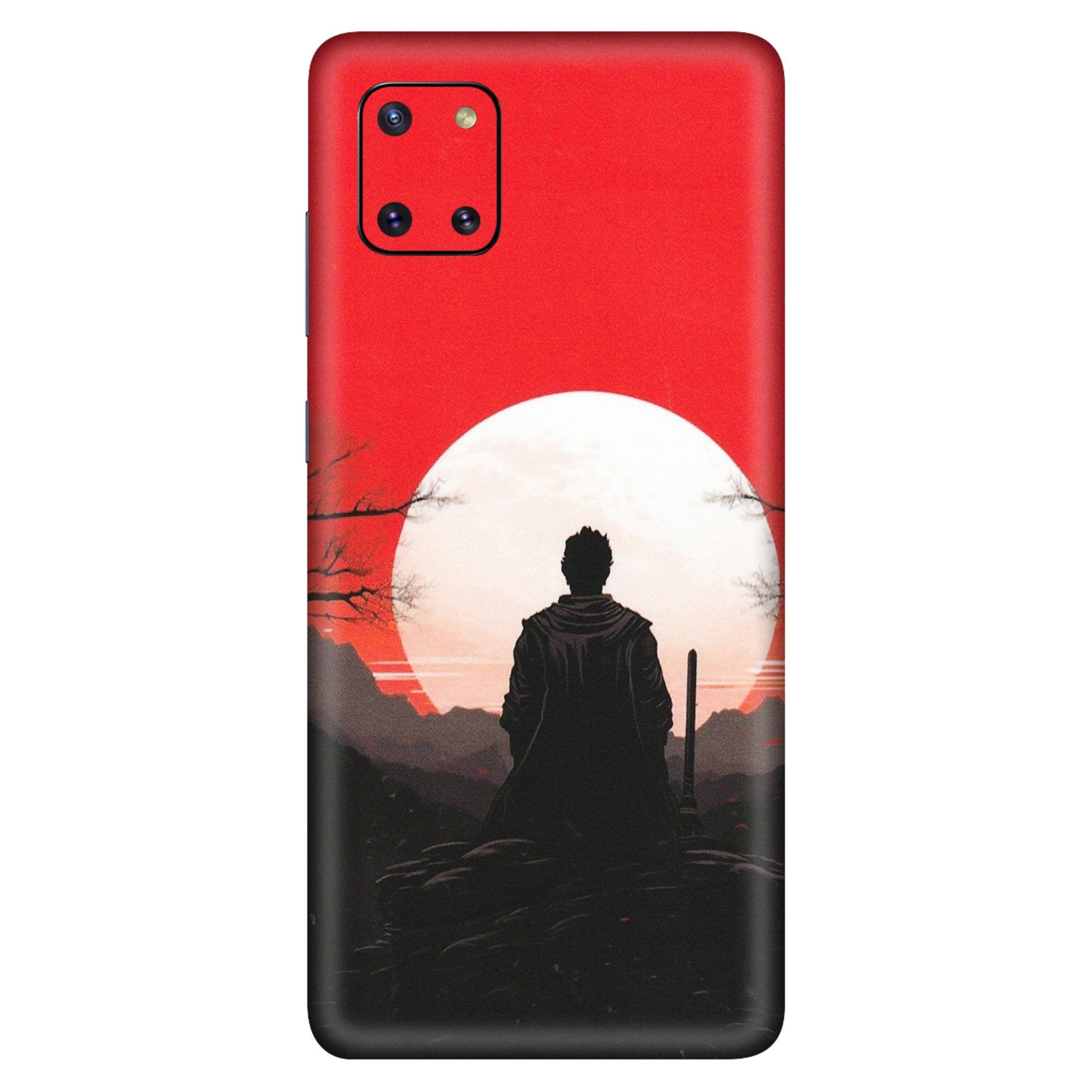Samsung M/F/Note/Flip and C Phone Skins (All Models) - Samurai Anime - Matte Finish (M-141) Samsung Galaxy Note 10 Lite