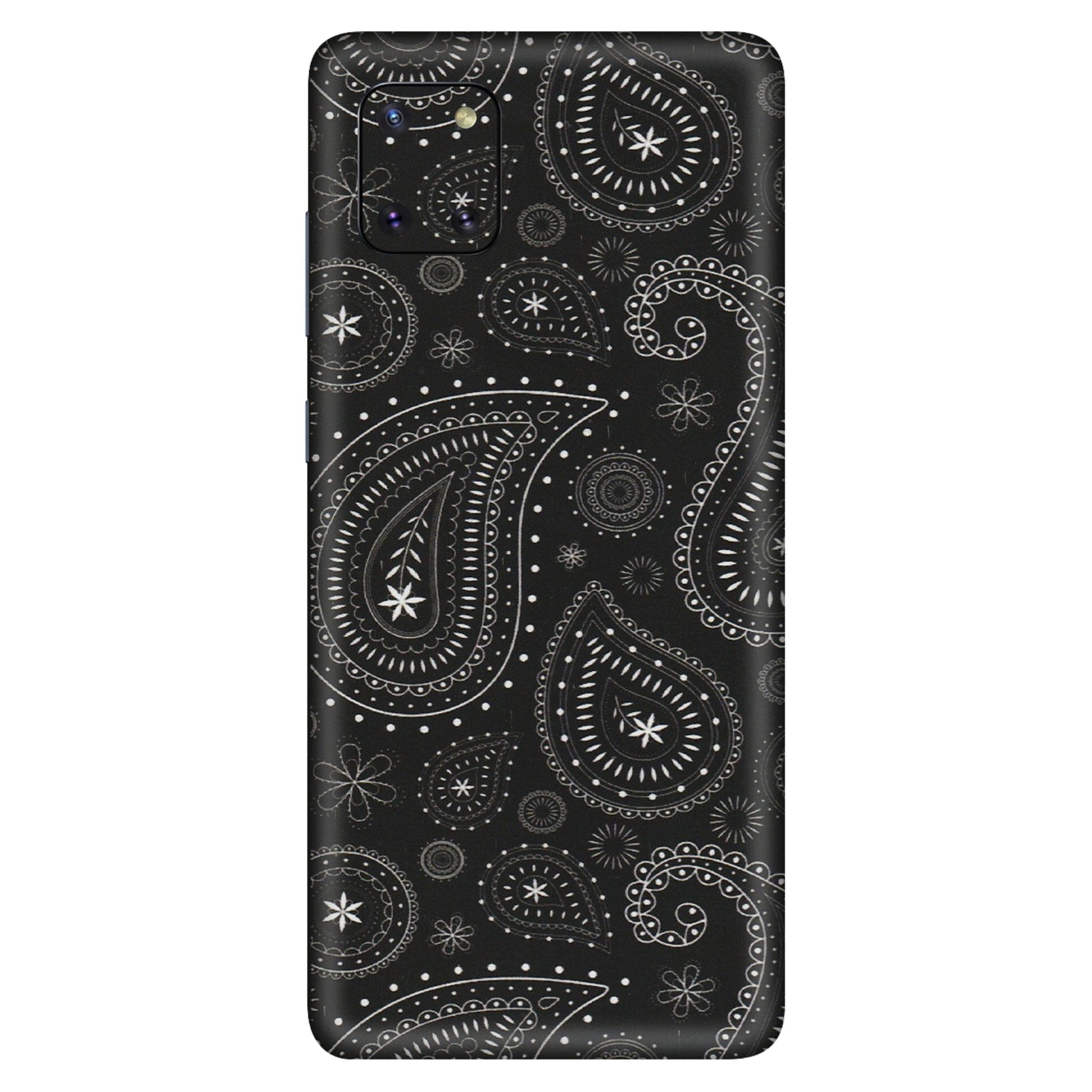 Samsung M/F/Note/Flip and C Phone Skins (All Models) - Black Sober Kerry - Matte Finish (M-37) Samsung Galaxy Note 10 Lite