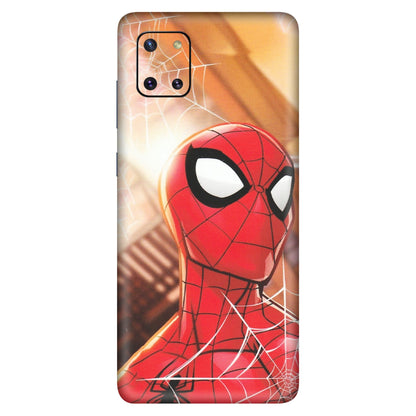 Samsung M/F/Note/Flip and C Phone Skins (All Models) - Spiderman Face New - Matte Finish (M-41) Samsung Galaxy Note 10 Lite