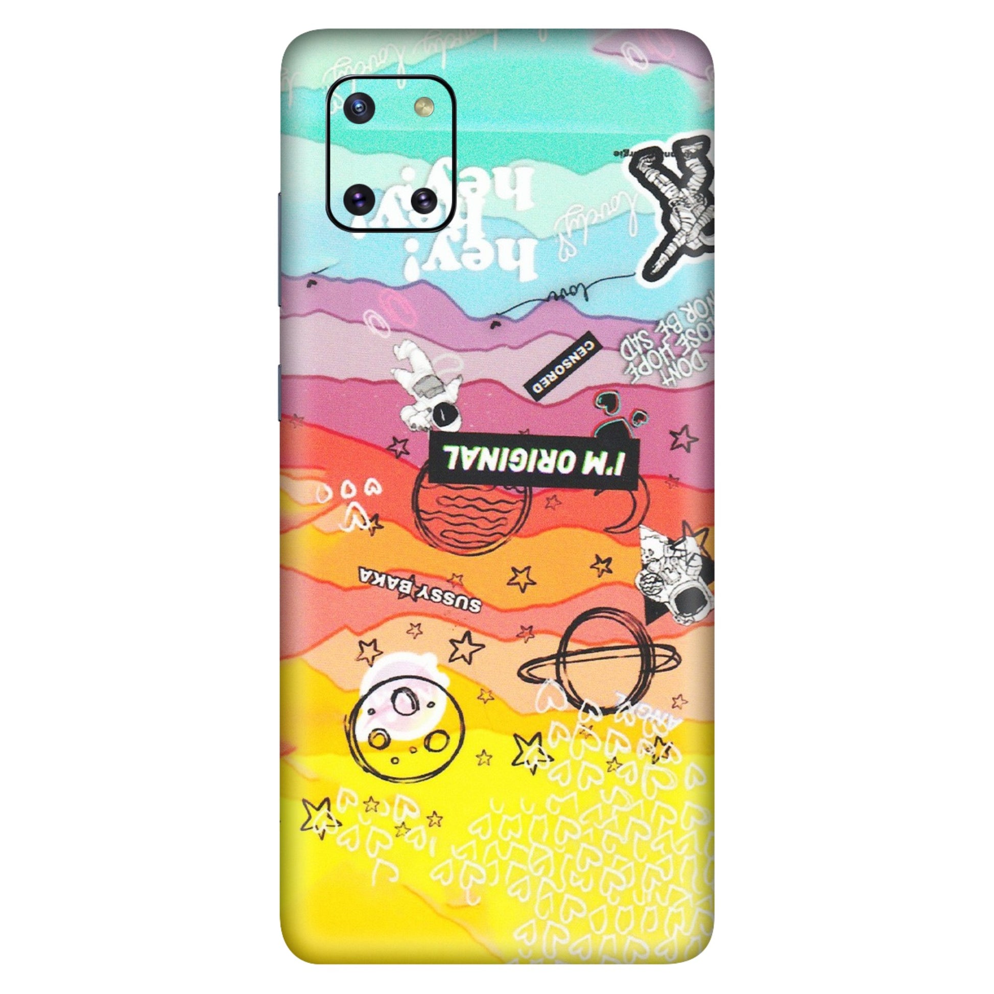 Samsung M/F/Note/Flip and C Phone Skins (All Models) - The Original Astronaut - Matte Finish (M-79) Samsung Galaxy Note 10 Lite