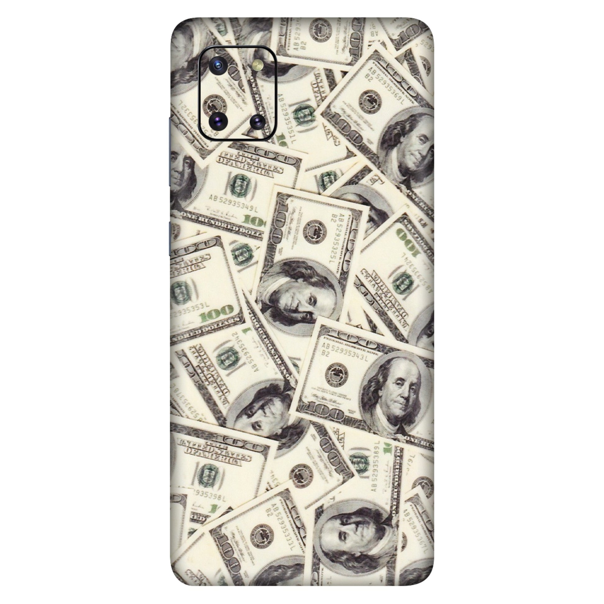 Samsung M/F/Note/Flip and C Phone Skins (All Models) - Dollar Lover - Transparent Finish (T-17) Samsung Galaxy Note 10 Lite