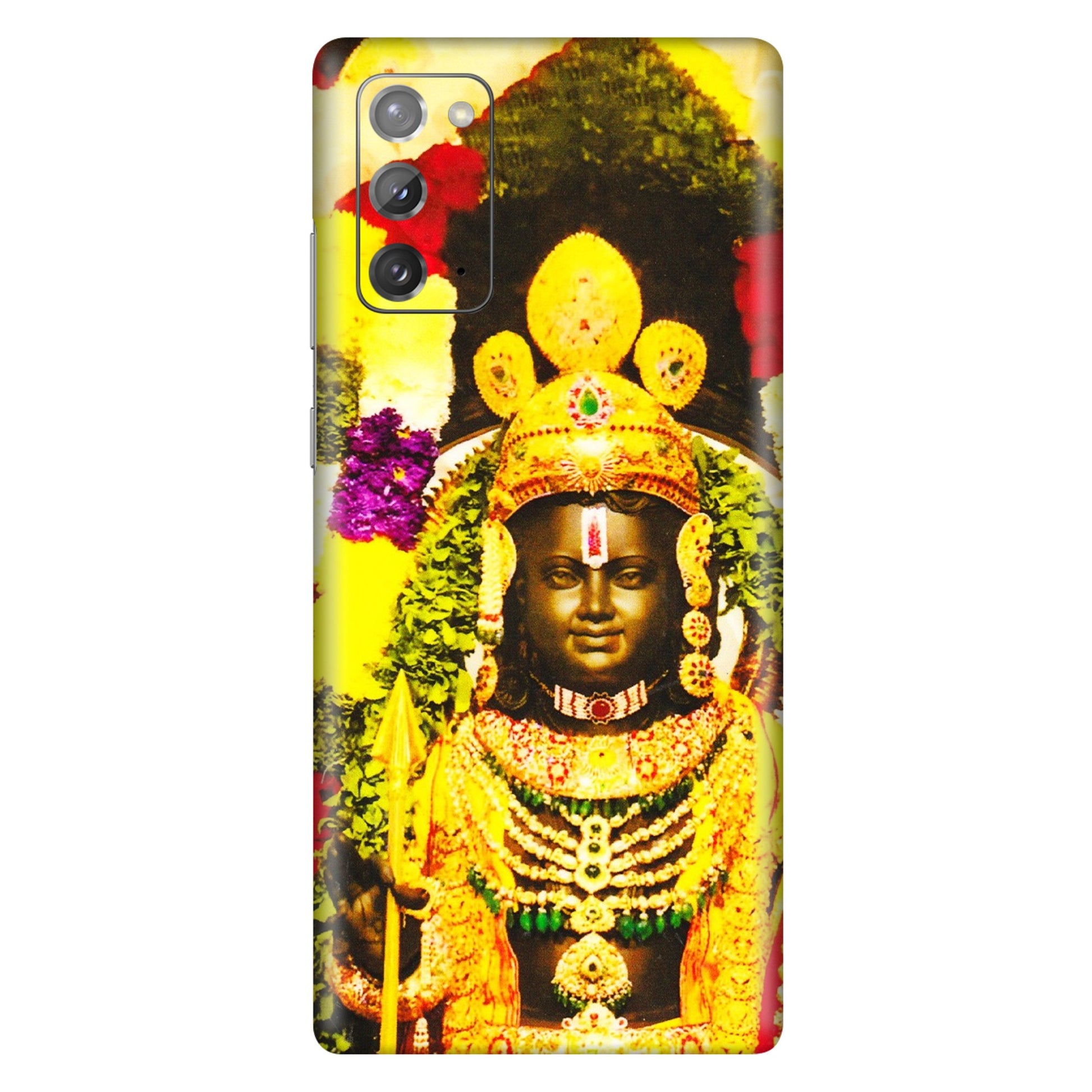 Samsung M/F/Note/Flip and C Phone Skins (All Models) - Ram Lalla Ayodhya - 3D Embossed Finish (L-103) Samsung Galaxy Note 20