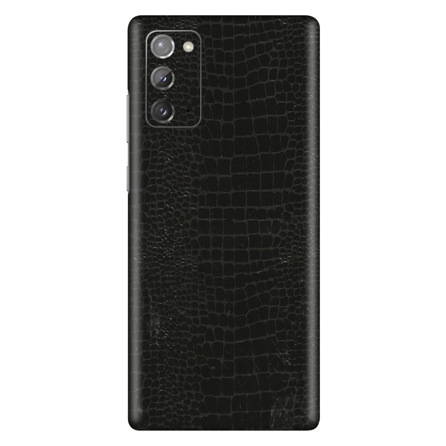 Samsung M/F/Note/Flip and C Phone Skins (All Models) - Snake Leather Black - 3D Embossed Finish (L-107) Samsung Galaxy Note 20