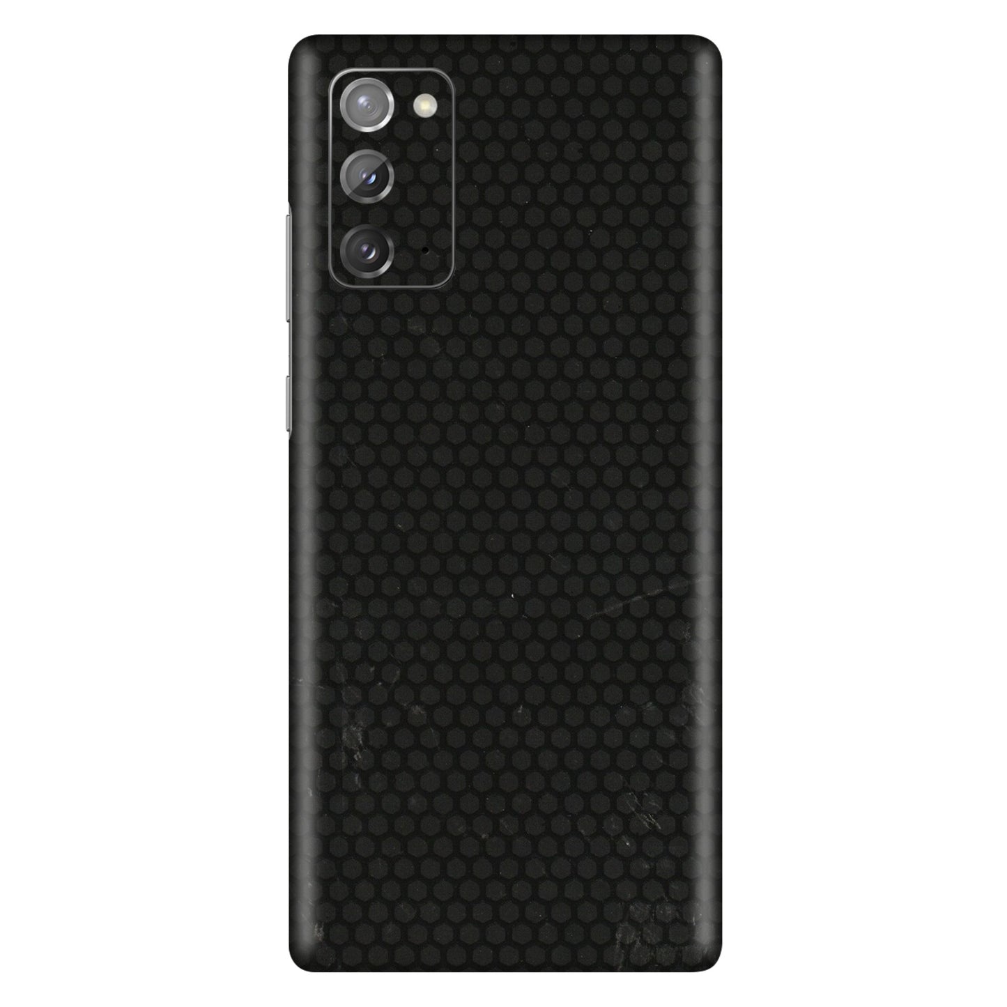 Samsung M/F/Note/Flip and C Phone Skins (All Models) - Black honeycomb - 3D Embossed Finish (L-114) Samsung Galaxy Note 20