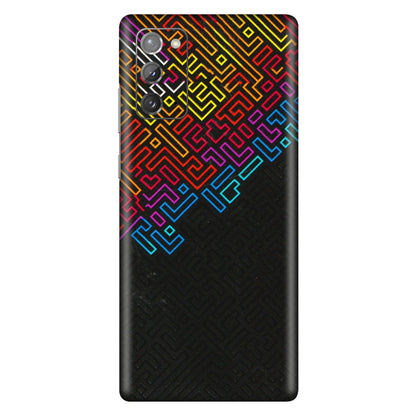 Samsung M/F/Note/Flip and C Phone Skins (All Models) - Dotme Pattern Art - 3D Embossed Finish (L-121) Samsung Galaxy Note 20