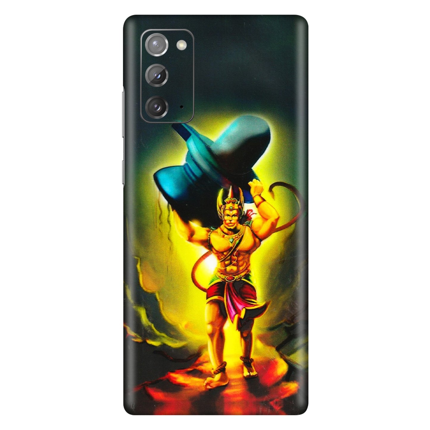 Samsung M/F/Note/Flip and C Phone Skins (All Models) - Hanuman Ji - 3D Embossed Finish (L-128) Samsung Galaxy Note 20