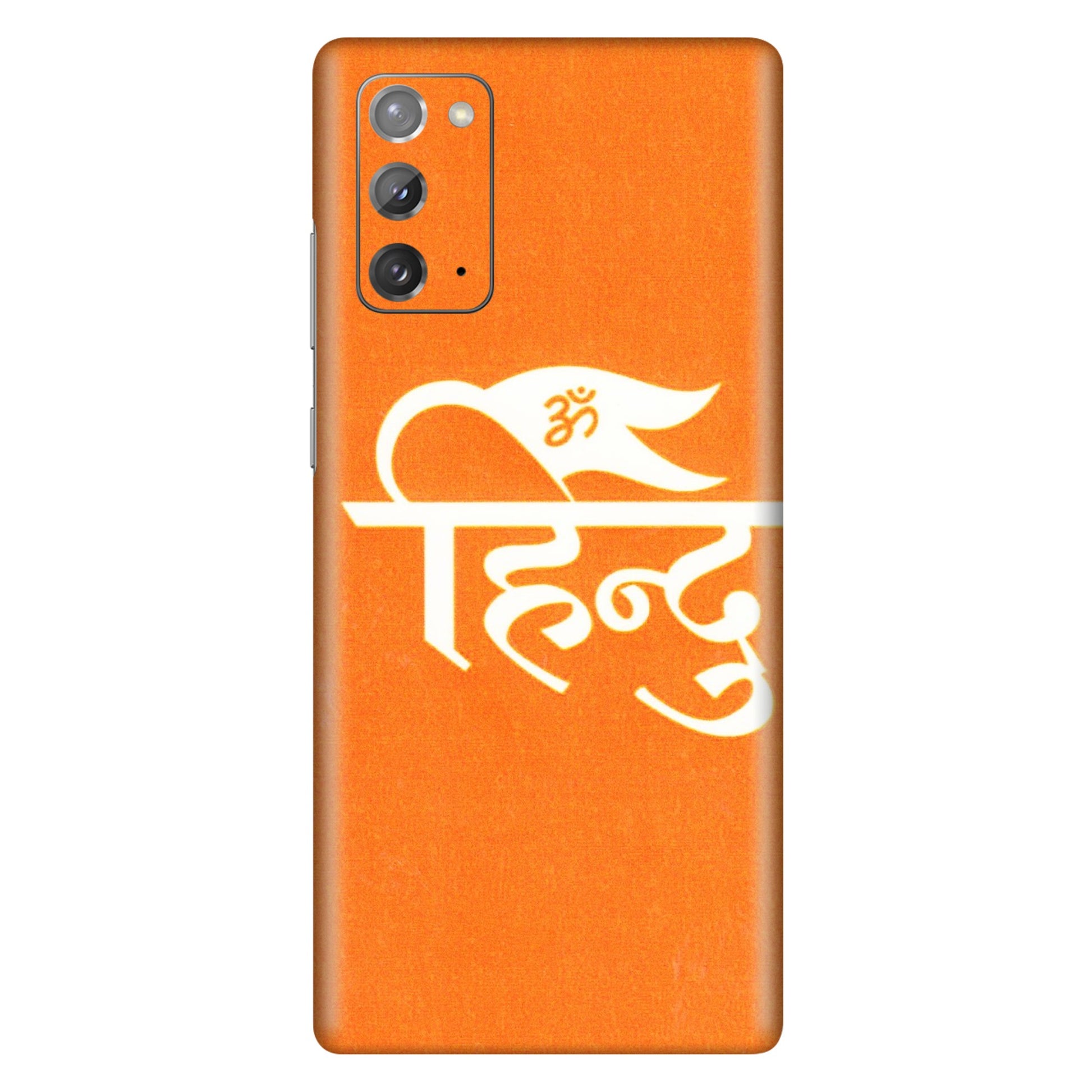 Samsung M/F/Note/Flip and C Phone Skins (All Models) - Hindu Kesari - 3D Embossed Finish (L-154) Samsung Galaxy Note 20