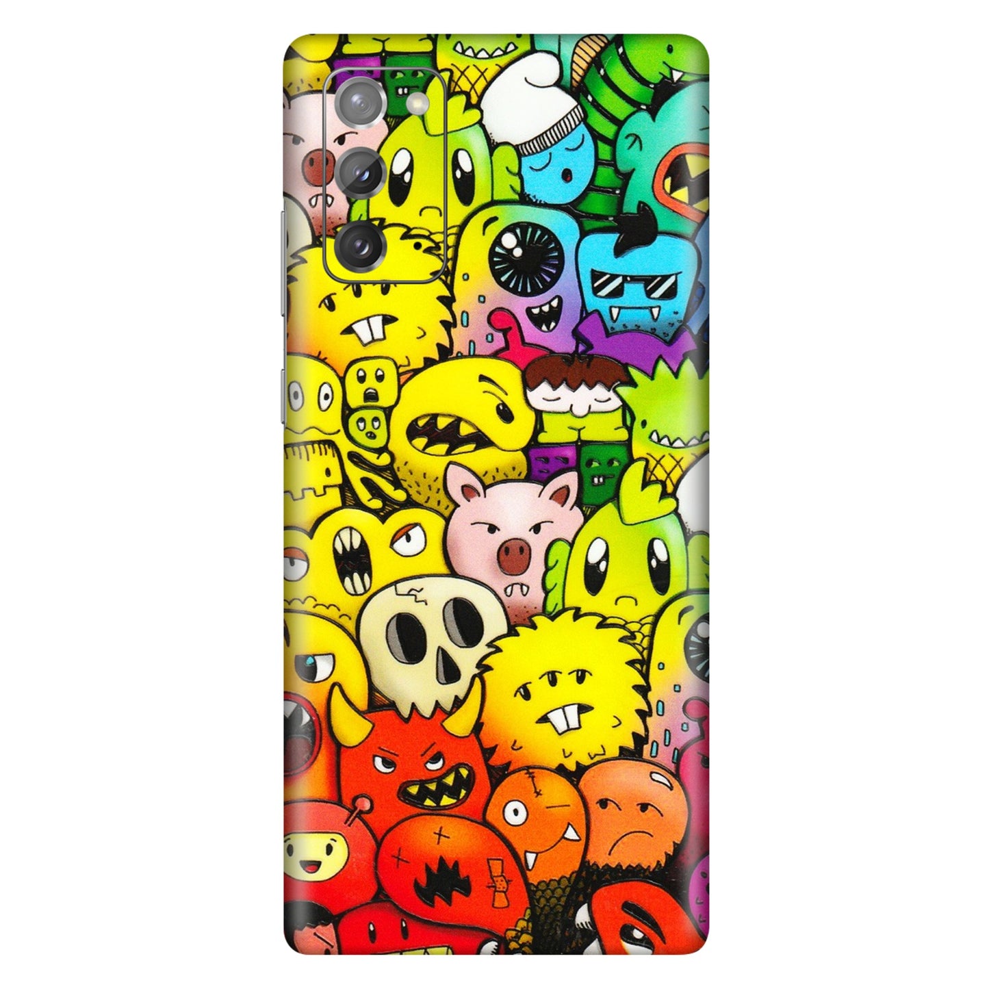 Samsung M/F/Note/Flip and C Phone Skins (All Models) - Angry Funkies - 3D Embossed Finish (L-169) Samsung Galaxy Note 20
