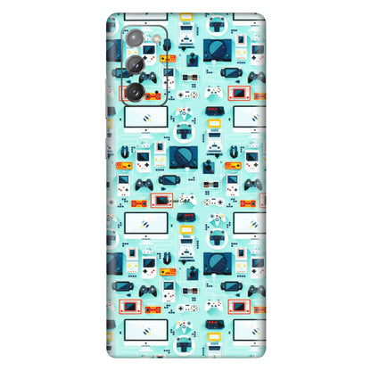 Samsung M/F/Note/Flip and C Phone Skins (All Models) - Gadgets Doodle - 3D Embossed Finish (L-184) Samsung Galaxy Note 20