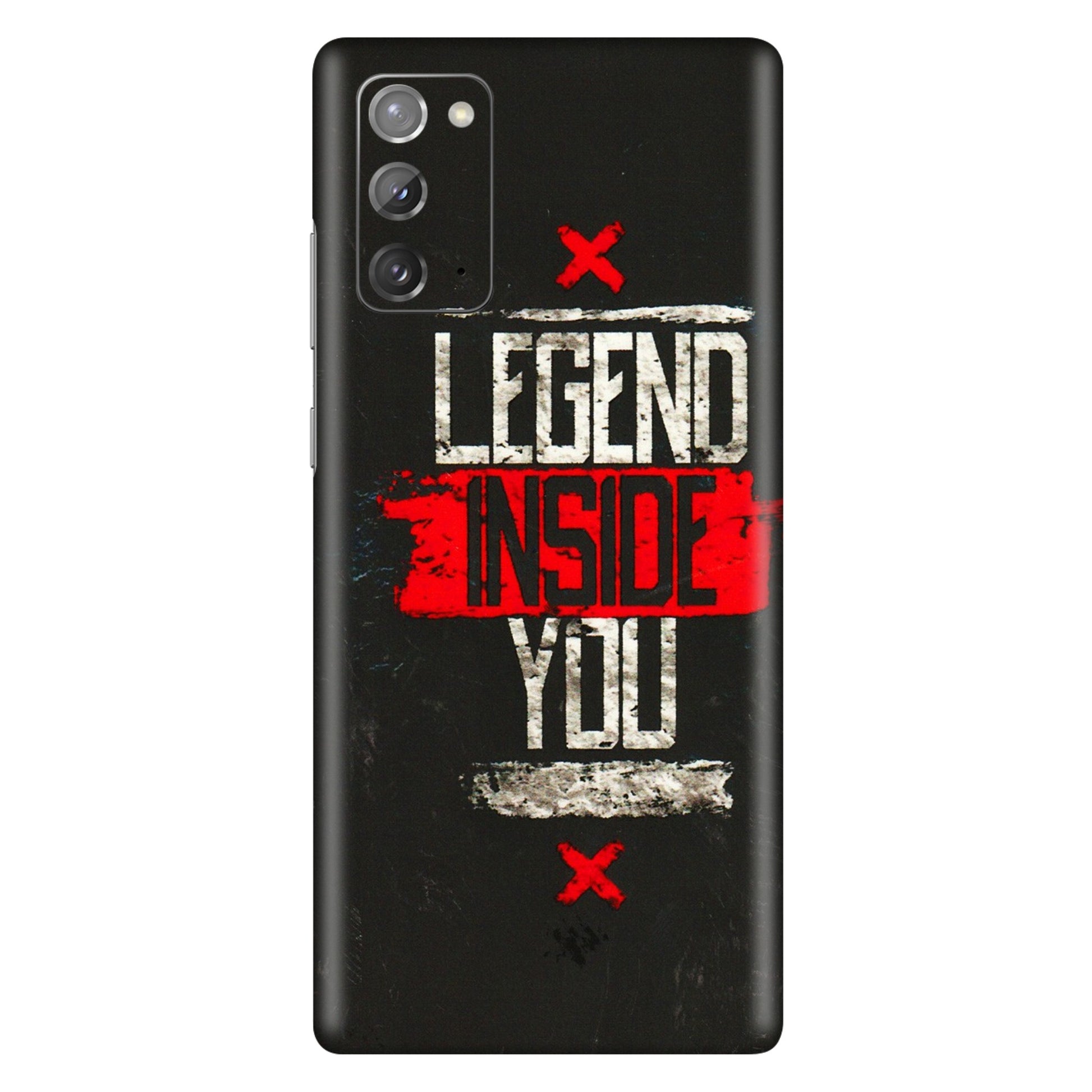 Samsung M/F/Note/Flip and C Phone Skins (All Models) - Legend Inside You - 3D Embossed Finish (L-186) Samsung Galaxy Note 20