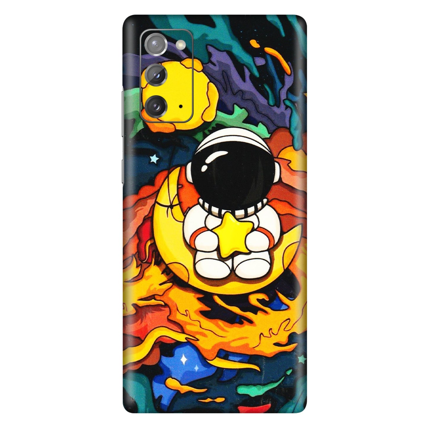Samsung M/F/Note/Flip and C Phone Skins (All Models) - Baby Astronaut - 3D Embossed Finish (L-197) Samsung Galaxy Note 20