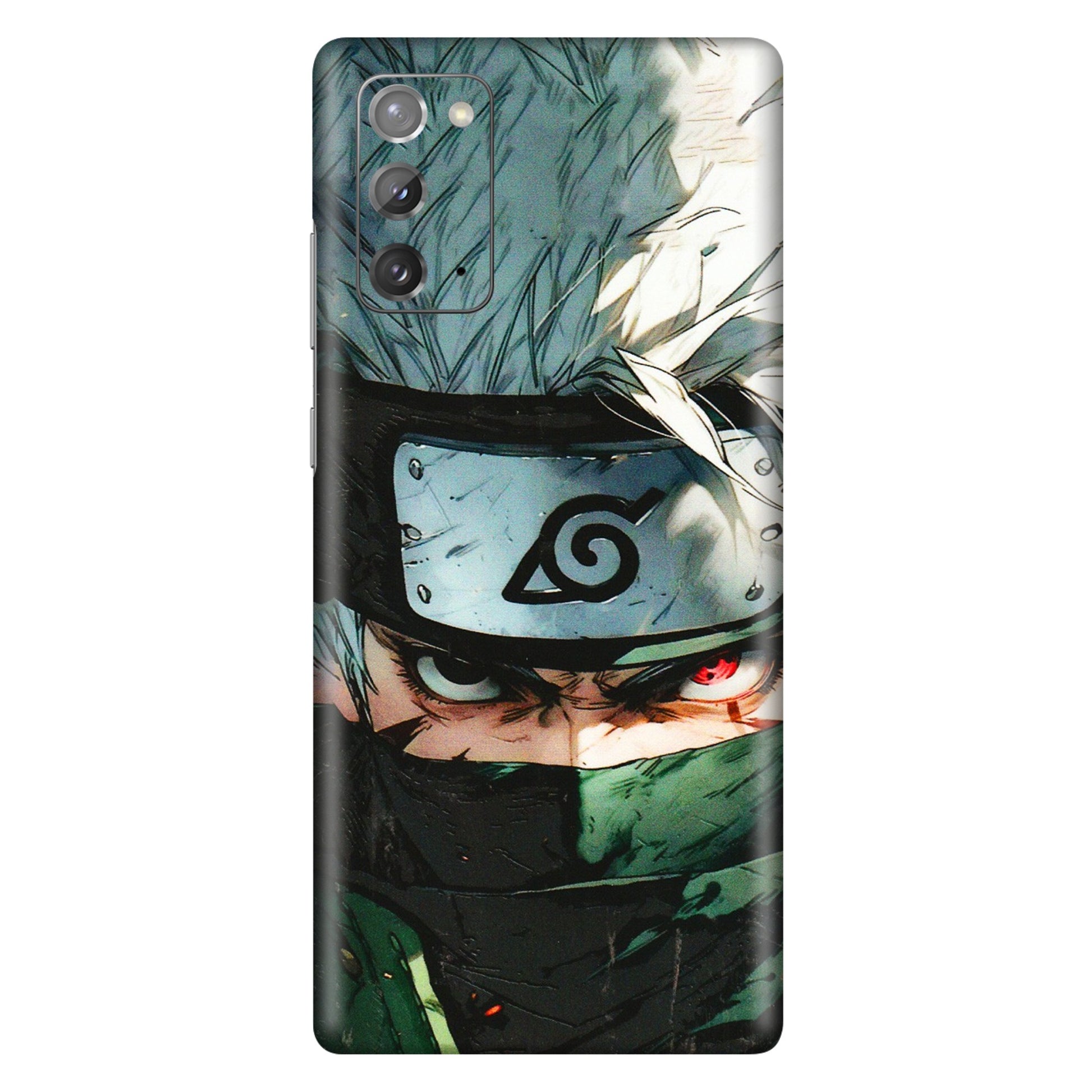Samsung M/F/Note/Flip and C Phone Skins (All Models) - Kakashi Red Eye Focus - 3D Embossed Finish (L-227) Samsung Galaxy Note 20
