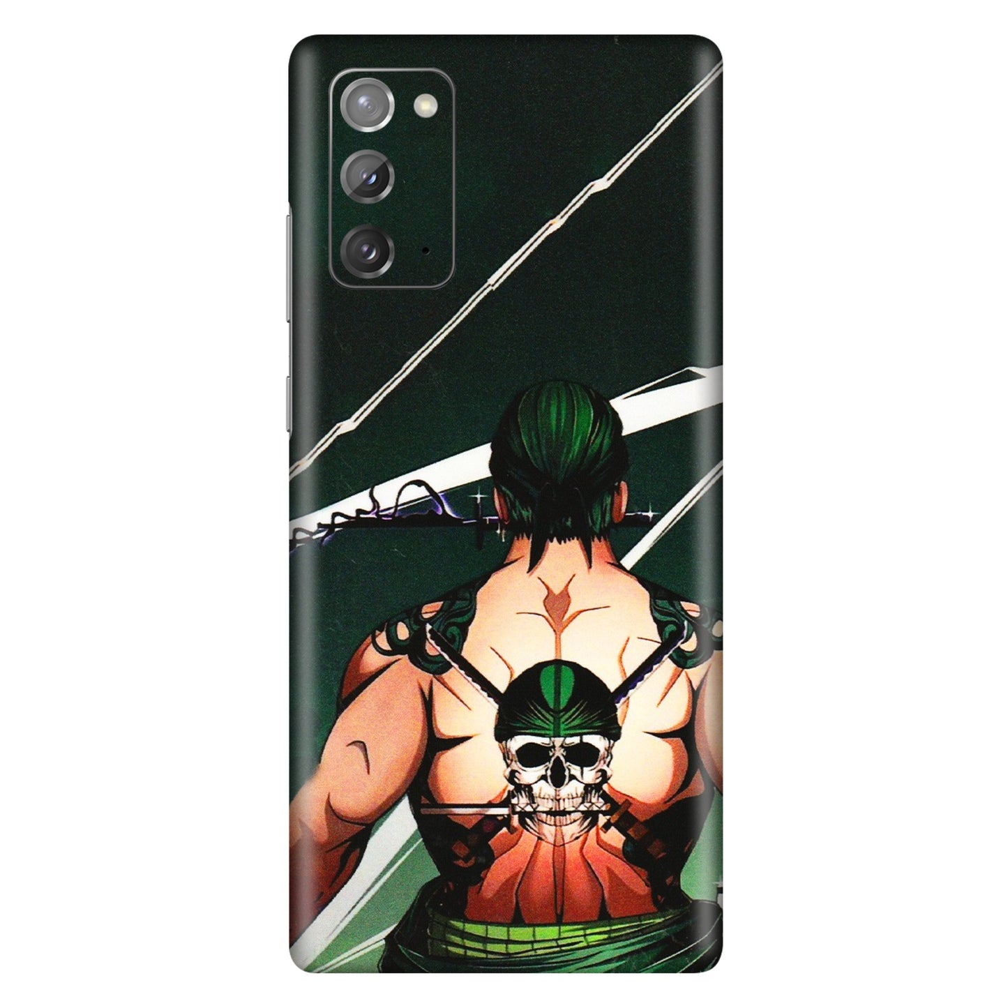 Samsung M/F/Note/Flip and C Phone Skins (All Models) - Zoro Anime - 3D Embossed Finish (L-23) Samsung Galaxy Note 20