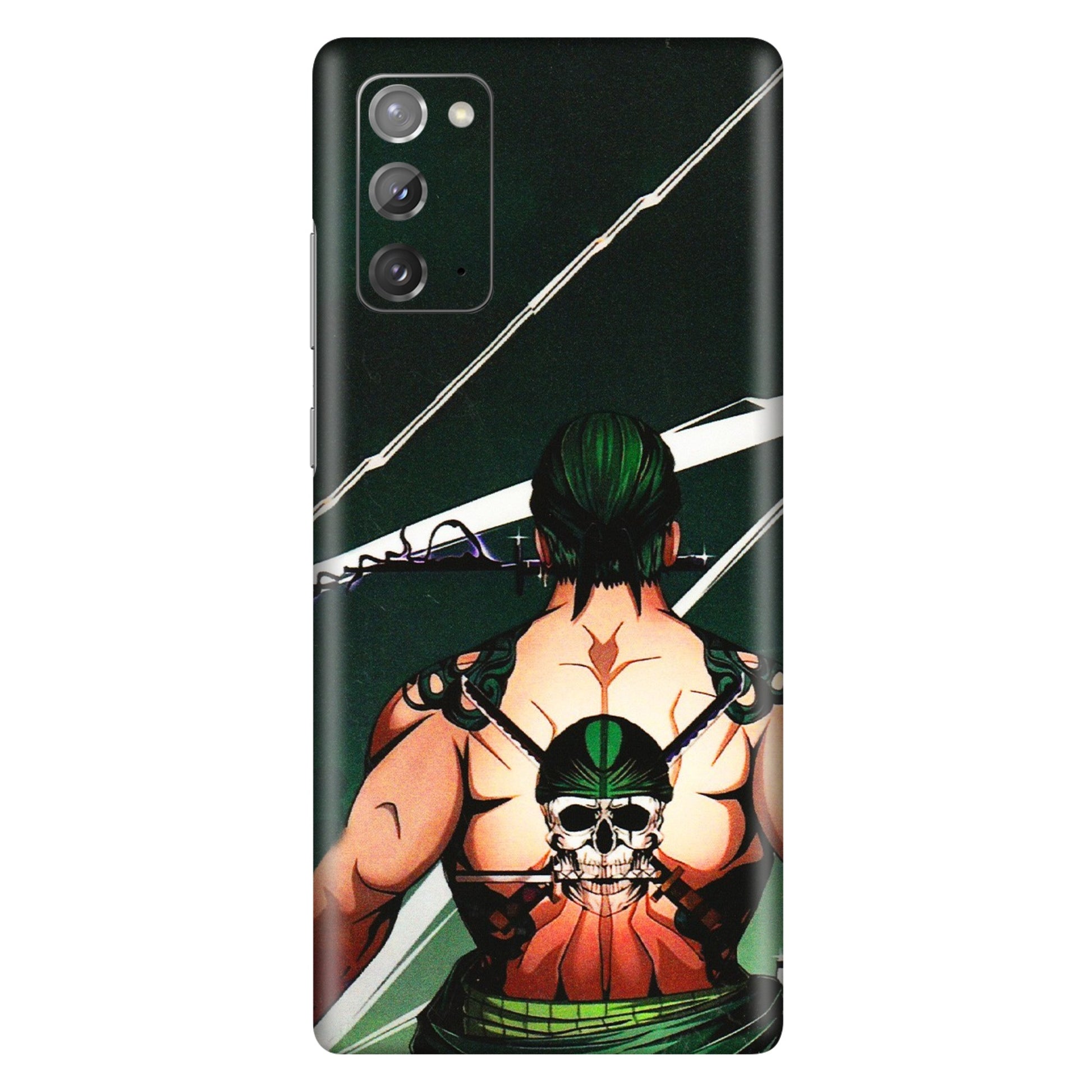 Samsung M/F/Note/Flip and C Phone Skins (All Models) - Zoro Anime - 3D Embossed Finish (L-23) Samsung Galaxy Note 20