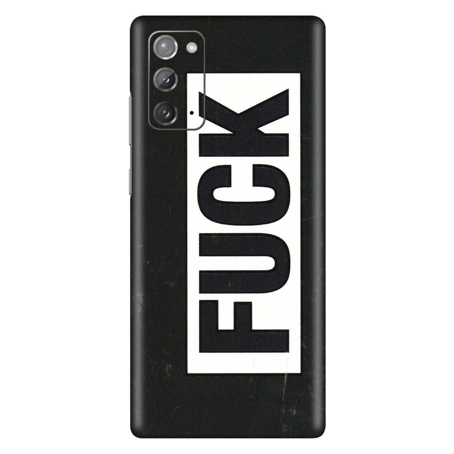 Samsung M/F/Note/Flip and C Phone Skins (All Models) - The F Word - 3D Embossed Finish (L-255) Samsung Galaxy Note 20