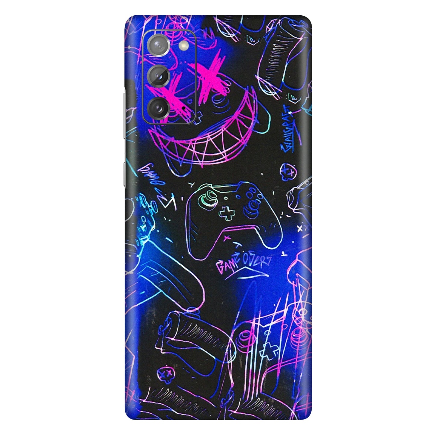 Samsung M/F/Note/Flip and C Phone Skins (All Models) - Gamers Paradise - 3D Embossed Finish (L-258) Samsung Galaxy Note 20