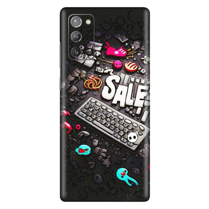 Samsung M/F/Note/Flip and C Phone Skins (All Models) - Gadgets Sale - 3D Embossed Finish (L-50) Samsung Galaxy Note 20