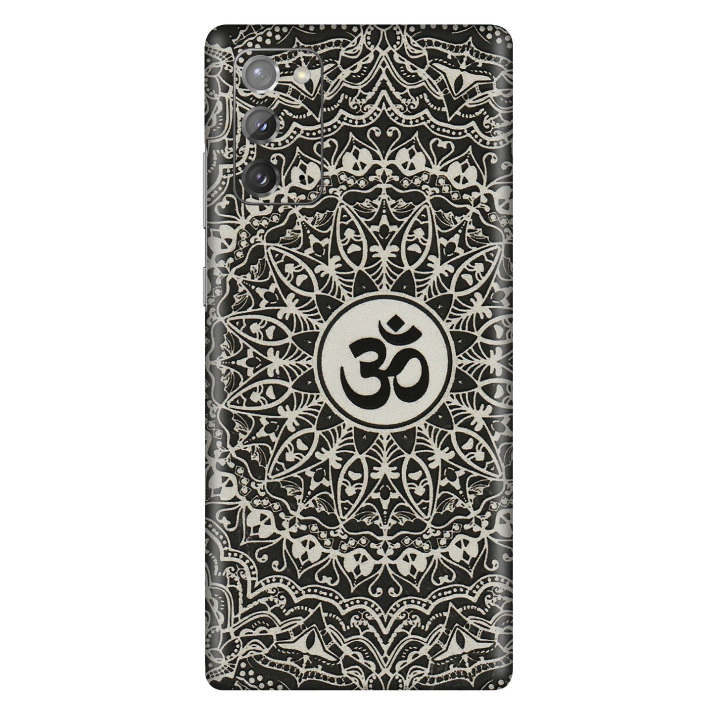 Samsung M/F/Note/Flip and C Phone Skins (All Models) - Aum Elegant Mandala - 3D Embossed Finish (L-62) Samsung Galaxy Note 20