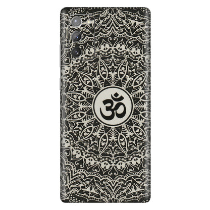 Samsung M/F/Note/Flip and C Phone Skins (All Models) - Aum Elegant Mandala - 3D Embossed Finish (L-62) Samsung Galaxy Note 20