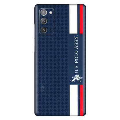 Samsung M/F/Note/Flip and C Phone Skins (All Models) - US POLO Designer Brand - 3D Embossed Finish (L-65) Samsung Galaxy Note 20