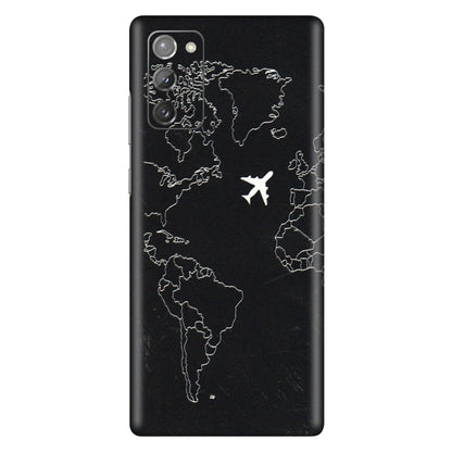 Samsung M/F/Note/Flip and C Phone Skins (All Models) - Never Ending Travel - 3D Embossed Finish (L-79) Samsung Galaxy Note 20
