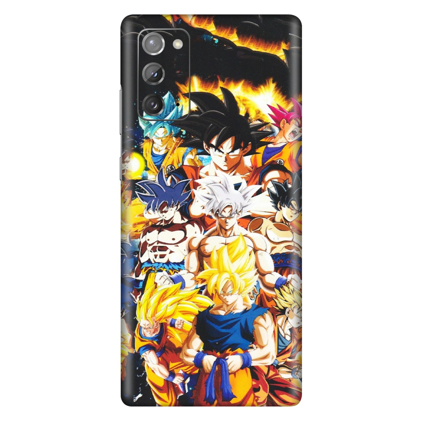 Samsung M/F/Note/Flip and C Phone Skins (All Models) - Ultimate Dragon Ball Z - Matte Finish (M-100) Samsung Galaxy Note 20