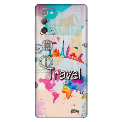 Samsung M/F/Note/Flip and C Phone Skins (All Models) - Travel The Wonders - Matte Finish (M-108) Samsung Galaxy Note 20