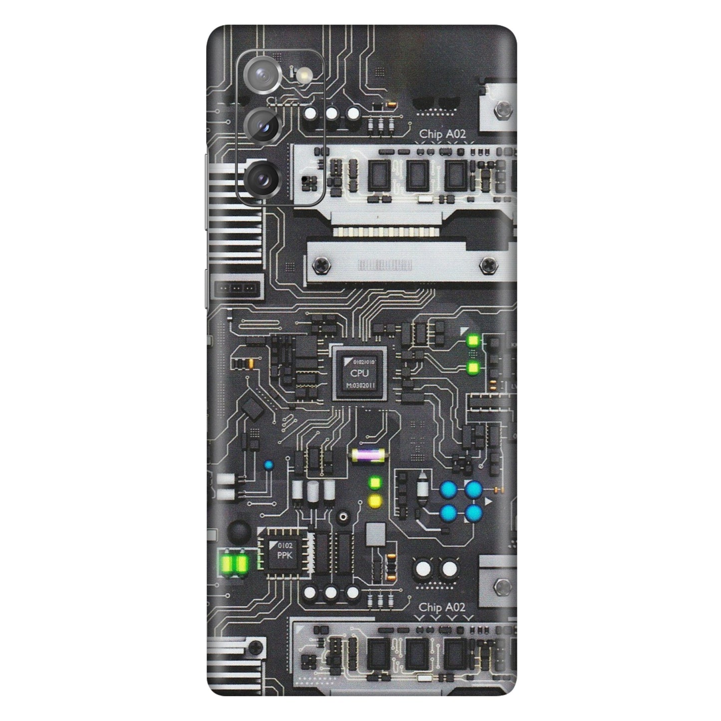 Samsung M/F/Note/Flip and C Phone Skins (All Models) - Motherboard Internals - Matte Finish (M-135) Samsung Galaxy Note 20