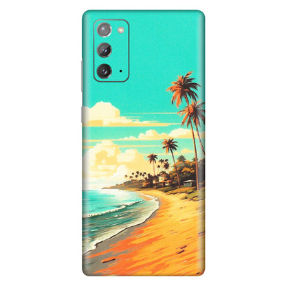 Samsung M/F/Note/Flip and C Phone Skins (All Models) - Miami Beach - Matte Finish (M-136) Samsung Galaxy Note 20