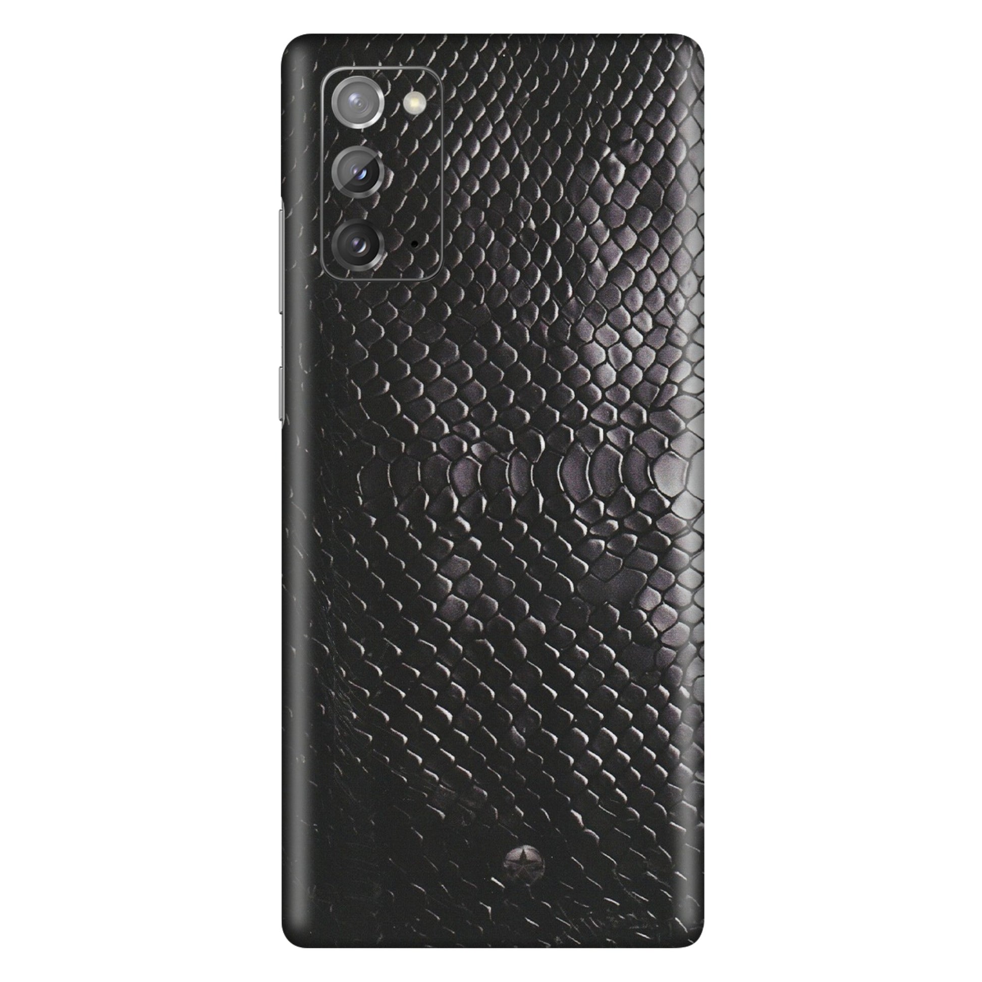 Samsung M/F/Note/Flip and C Phone Skins (All Models) - Black Snack Leather - Matte Finish (M-147) Samsung Galaxy Note 20